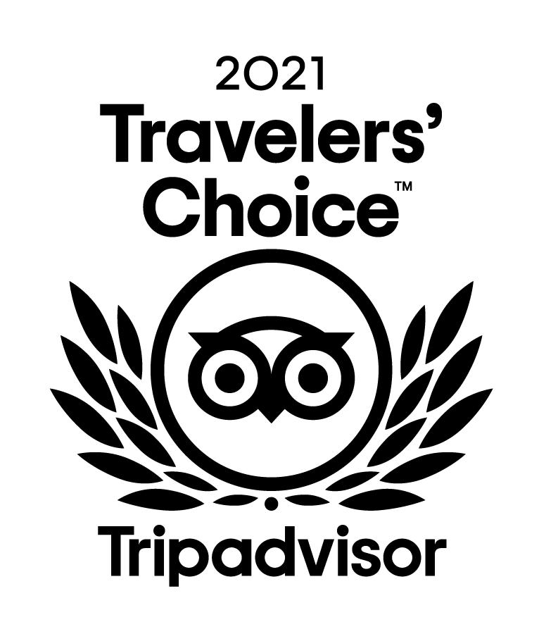 Trip Advisor Travellers' Choice 2021